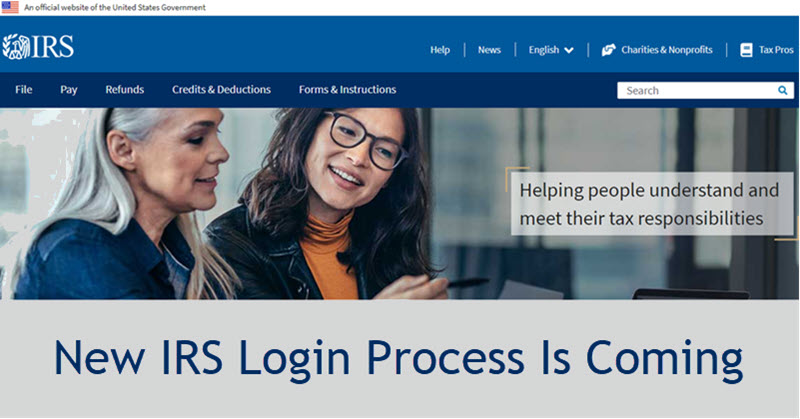 The New IRS Login Process: Information & Instructions