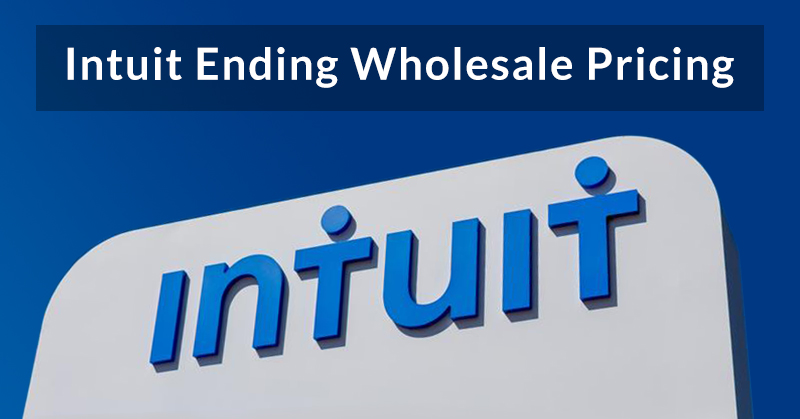 Reminder - Intuit is retiring wholesale discount