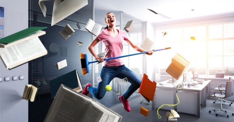 Can your mind and workspace use some spring cleaning? 