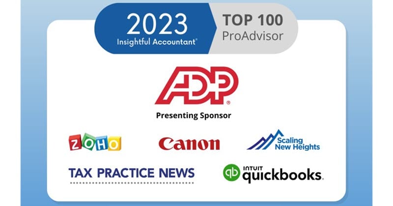 2023 Top 100 Proadvisor Award