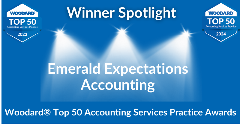woodard top 50 spotlight emerald expectations blue background